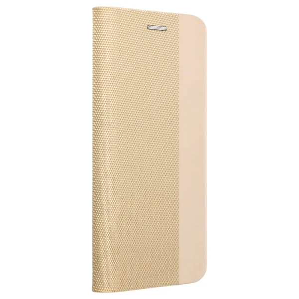 Калъф Тефтер SENSITIVE за Xiaomi Redmi 12 4G / 12 5G, Златист 1