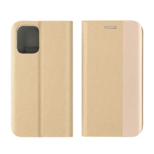 Калъф Тефтер SENSITIVE за Xiaomi Redmi 12 4G / 12 5G, Златист 3