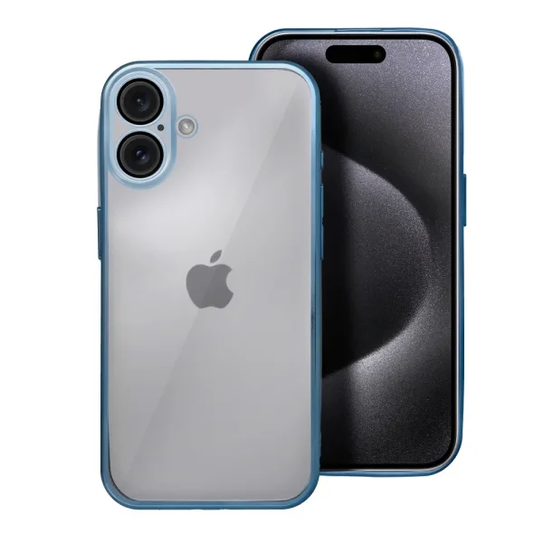 Brabus Plastic Case for iPhone 16, Light Blue 1