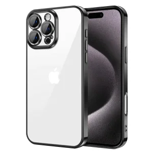 Пластмасов калъф Brabus за iPhone 16 Pro Max, Черен