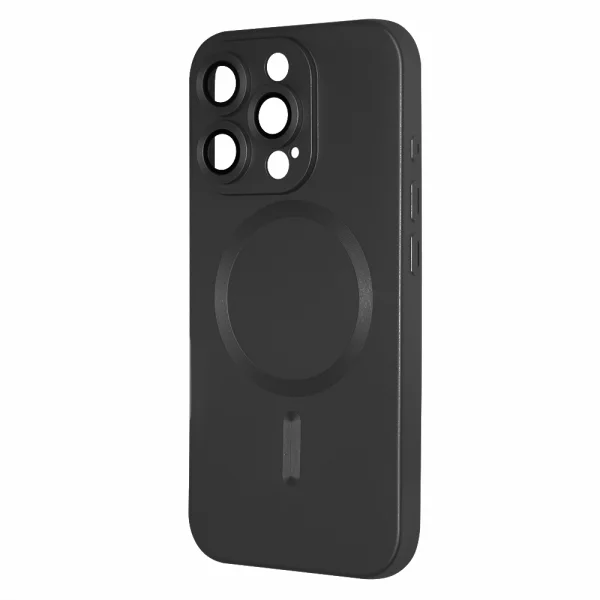 MagSF Full Color Silicone Case for iPhone 16 Pro Max, Black 2