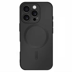 MagSF Full Color Silicone Case for iPhone 16 Pro Max, Black 3