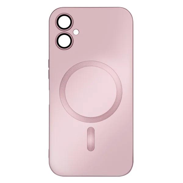 Силиконов калъф MagSF Full Color за Samsung Galaxy A06, Розов 3