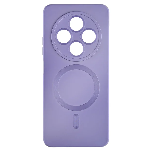 Силиконов калъф MagSF Full Color за Xiaomi Redmi 14C, Лилав 4