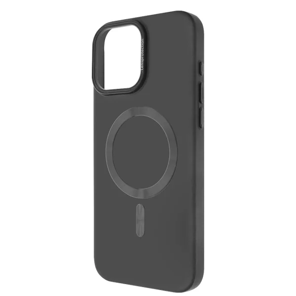 Пластмасов калъф MagSF Hard Luxury за iPhone 16 Pro, Тъмно сив 2