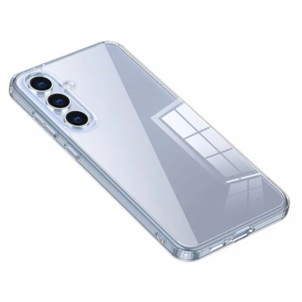 Shockproof Airbag Case for Samsung Galaxy S25, Transparent 2