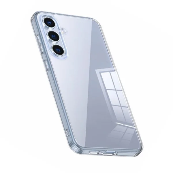 Shockproof Airbag Case for Samsung Galaxy S25, Transparent 1