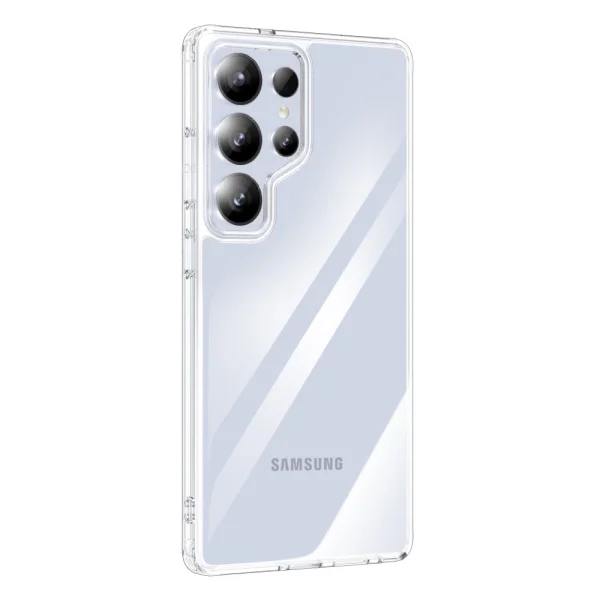 Shockproof Airbag Case for Samsung Galaxy S25 Ultra, Transparent 2