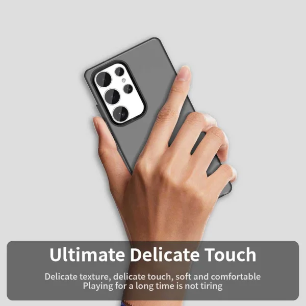 Shockproof Matt case for Samsung Galaxy S25 Ultra, Black 5