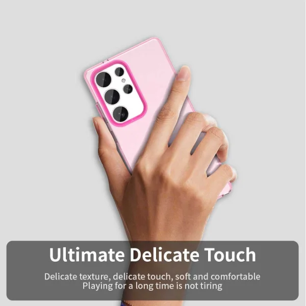 Shockproof Matt case for Samsung Galaxy S25 Ultra, Pink 5