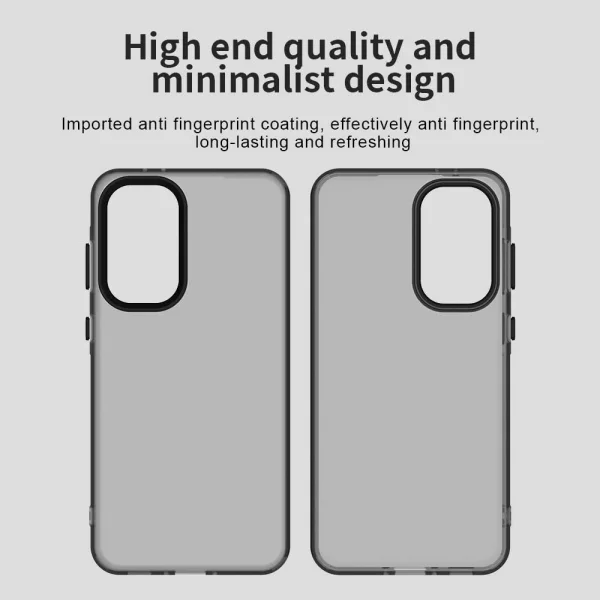 Shockproof Matt case for Samsung Galaxy A36 / A56 5G / A37 5G, Black 5