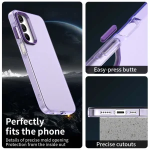 Shockproof Matt Shockproof Case for Samsung Galaxy A36 / A56 5G / A37 5G, Purple 3