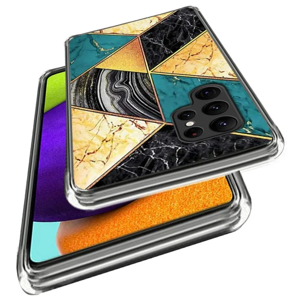 Silicone Case for Samsung Galaxy S25 Ultra, Marble Slabs 2