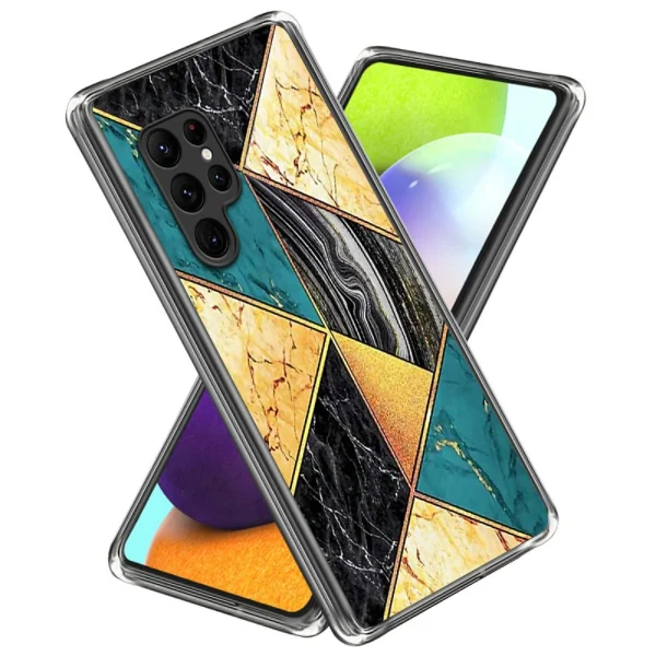 Silicone Case for Samsung Galaxy S25 Ultra, Marble Slabs 1
