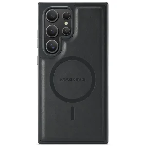 Удароустойчив калъф MAGKING K1 за Samsung Galaxy S25 Ultra, Черен