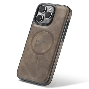 Shockproof Case MAGKING K1 for iPhone 16 Pro, Brown 3