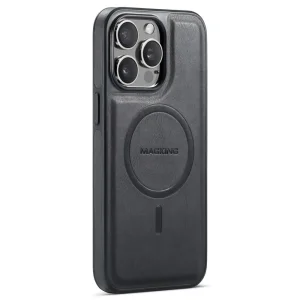 Удароустойчив калъф MAGKING K1 за iPhone 16 Pro Max, Черен