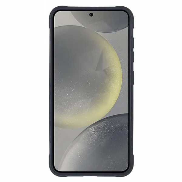 Shockproof case MagSF Lens Cover Kickstand for Samsung Galaxy S25, Black 2
