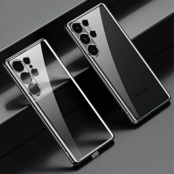 Silicone Case SULADA for Samsung Galaxy S25 Ultra, Black 3