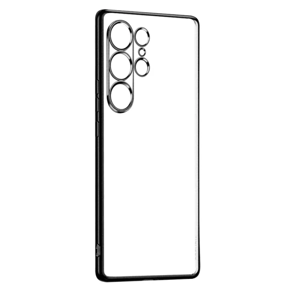 Silicone Case SULADA for Samsung Galaxy S25 Ultra, Black 1