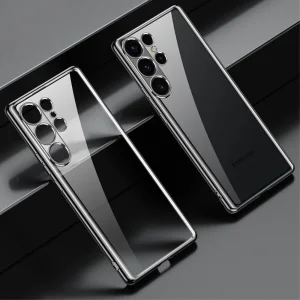 Silicone Case SULADA for Samsung Galaxy S25 Ultra, Black 3