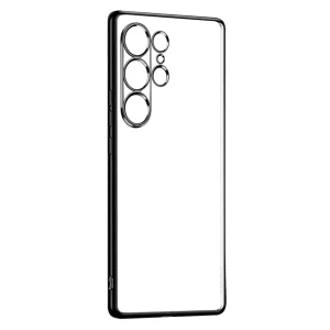 Силиконов калъф SULADA за Samsung Galaxy S25 Ultra, Черен