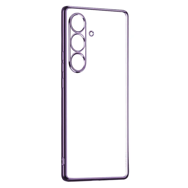 Силиконов калъф SULADA за Samsung Galaxy S25, Лилав 1