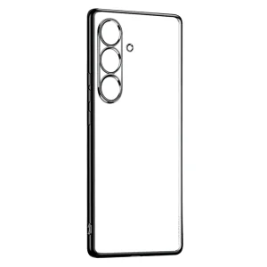 Силиконов калъф SULADA за Samsung Galaxy S25, Черен