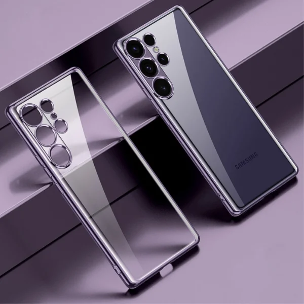 Silicone case SULADA for Samsung Galaxy S25 Ultra, Purple 2