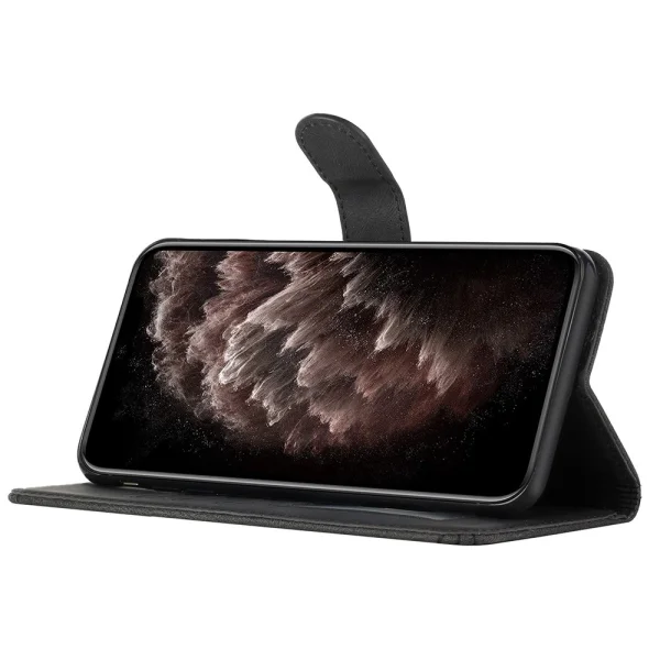 Wallet YX0010 Flip Case for Samsung Galaxy S25 Ultra, Black 2