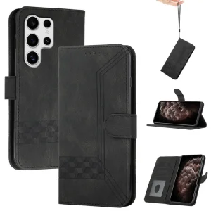 Калъф тефтер Wallet YX0010 за Samsung Galaxy S25 Ultra, Черен