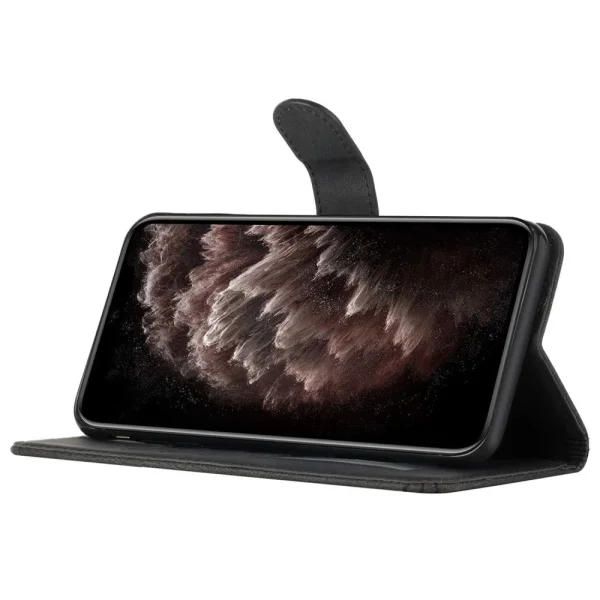 Wallet YX0010 Flip Case for Samsung Galaxy S25, Black 2