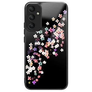 Удароустойчив калъф Glass Pattern за Samsung Galaxy A26 5G, Пъстри цветя