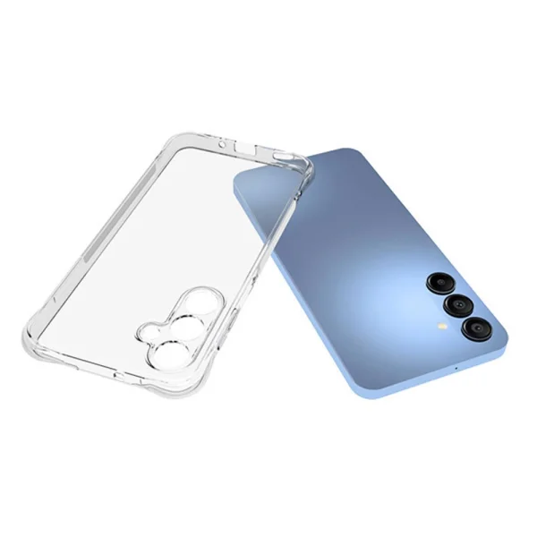 Силиконов калъф Non-Slip за Samsung Galaxy A26 5G, Прозрачен 2