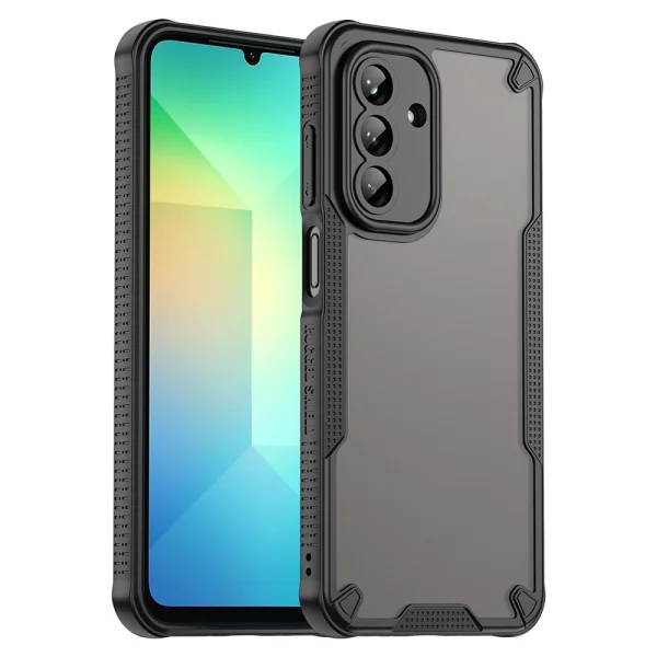 Удароустойчив калъф Hybrid Frosted за Samsung Galaxy A26 5G, Черен 1