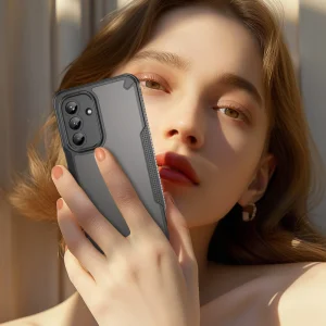 Удароустойчив калъф Hybrid Frosted за Samsung Galaxy A26 5G, Черен 4
