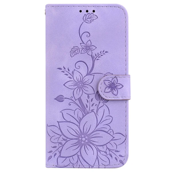Калъф Тефтер Lily Flower за Samsung Galaxy A26 5G, Лилав 6