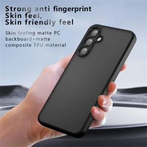Shockproof Matte Case for Samsung Galaxy A26 5G, Black 5