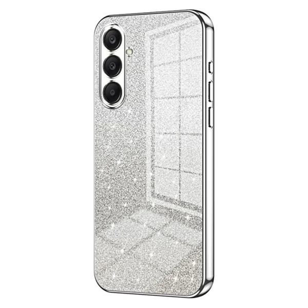 Силиконов калъф Electroplating Glitter за Samsung Galaxy A26 5G, Сребрист 1