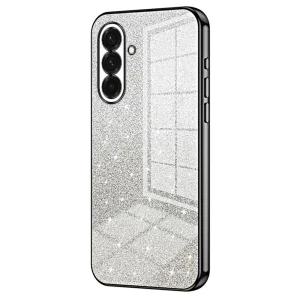 Силиконов калъф Electroplating Glitter за Samsung Galaxy A36 5G / A37 5G, Черен