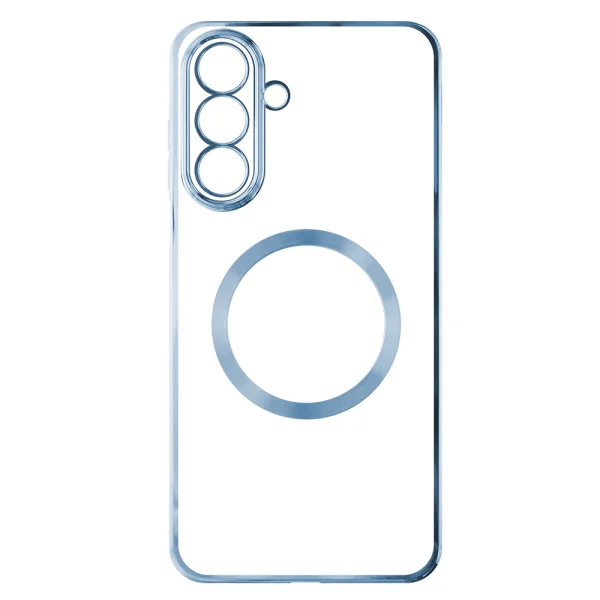 Силиконов калъф Electroplating MagSF за Samsung Galaxy A26 5G, Син 2