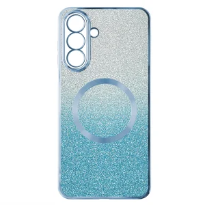 Силиконов калъф Electroplating MagSF за Samsung Galaxy A26 5G, Син