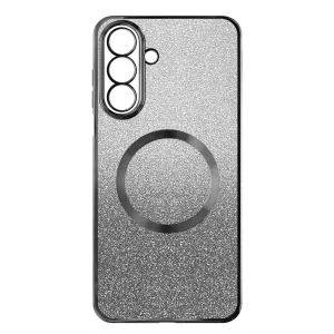 Силиконов калъф Electroplating MagSF за Samsung Galaxy A26 5G, Черен