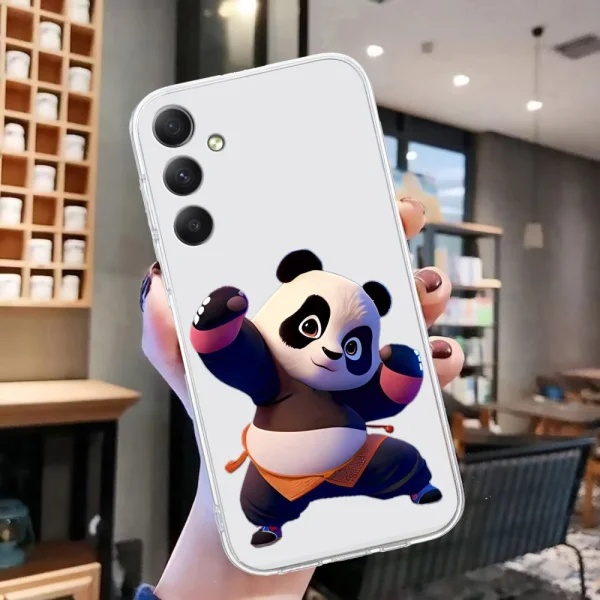 Silicone case for Samsung Galaxy A36 5G / A37 5G, Panda 5
