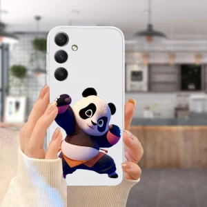 Silicone case for Samsung Galaxy A36 5G / A37 5G, Panda 4