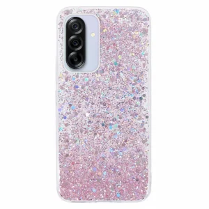 Удароустойчив калъф Glittery Design за Samsung Galaxy A36 5G / A37 5G, Розов