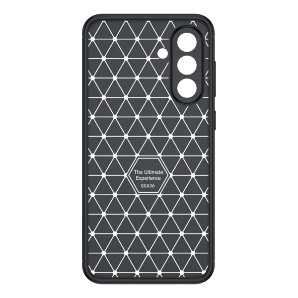 Силиконов Калъф Carbon Fiber Texture за Samsung Galaxy A36 5G / A37 5G, Черен 5