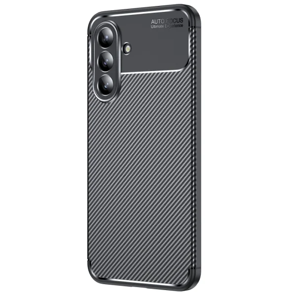 Силиконов Калъф Carbon Fiber Texture за Samsung Galaxy A36 5G / A37 5G, Черен 1