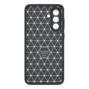 Силиконов Калъф Carbon Fiber Texture за Samsung Galaxy A36 5G / A37 5G, Черен 5