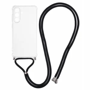 Силиконов калъф Shockproof за Samsung Galaxy A36 5G / A37 5G, връзка, прозрачен